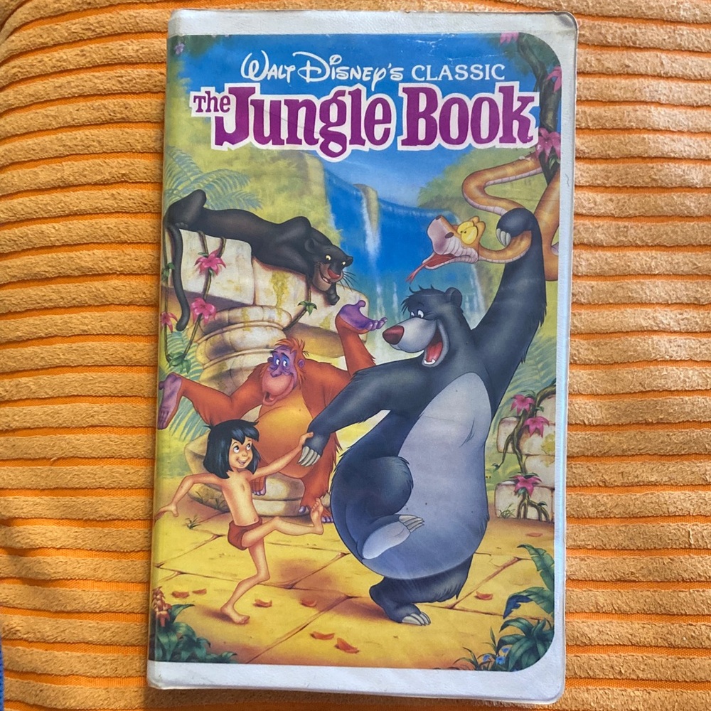 The Jungle Book VHS Tape